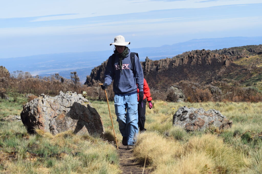 Mount Kenya climb