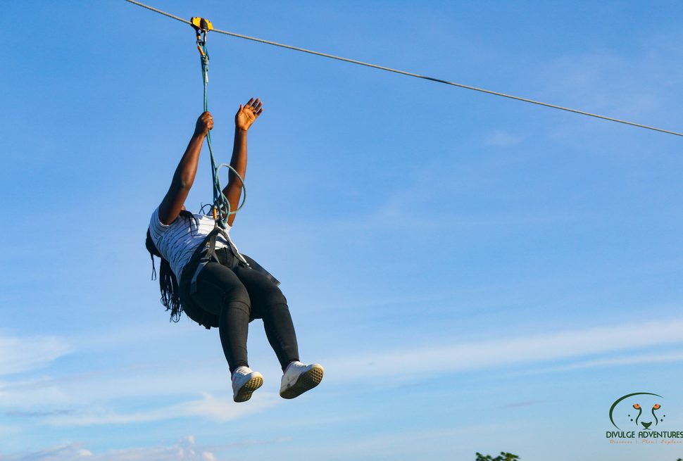 Nkasiri Adventure Park team building ziplining
